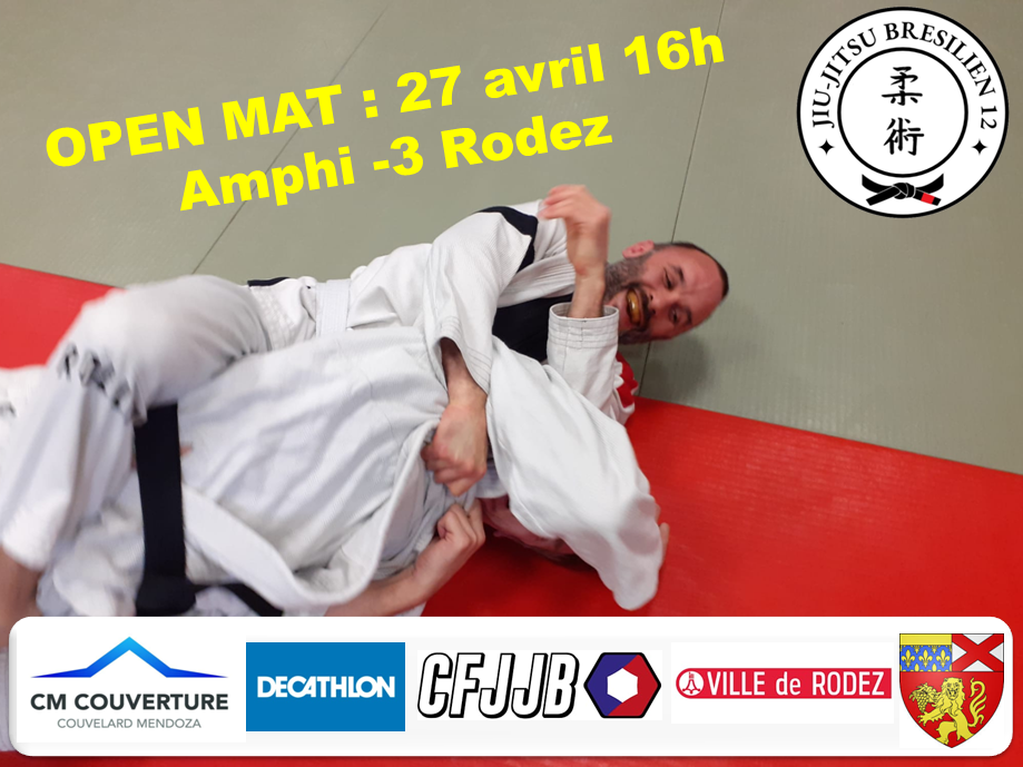 Open Mat - 27 avril 16h - Rodez 