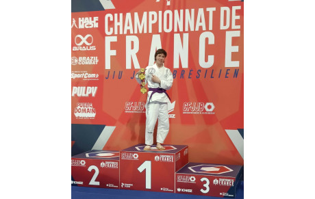 Anaïs championne de France 
