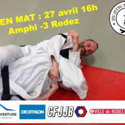 Open Mat - 27 avril 16h - Rodez 